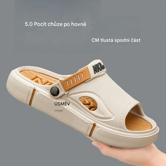 🌊🌈【50% sleva ✨】【39-46】🏆 Velké a pohodlné plážové sandály, protiskluzová sportovní obuv