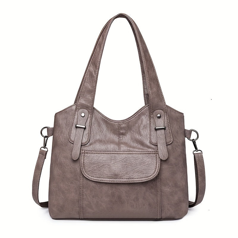👜👛【50% sleva 🔥】👜 Nová dámská velkokapacitní taška z pravé hovězí kůže 2025, velkokapacitní taška přes rameno