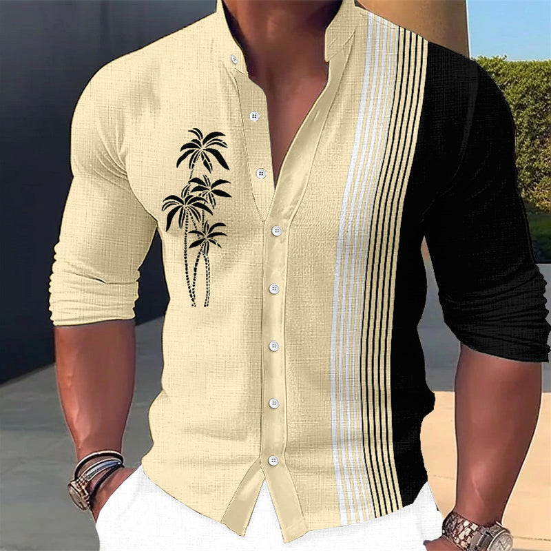 🔥🔥【S-6XL】🌴Nové styly pro jaro a léto 2025, pánské stylové ležérní bavlněné košile