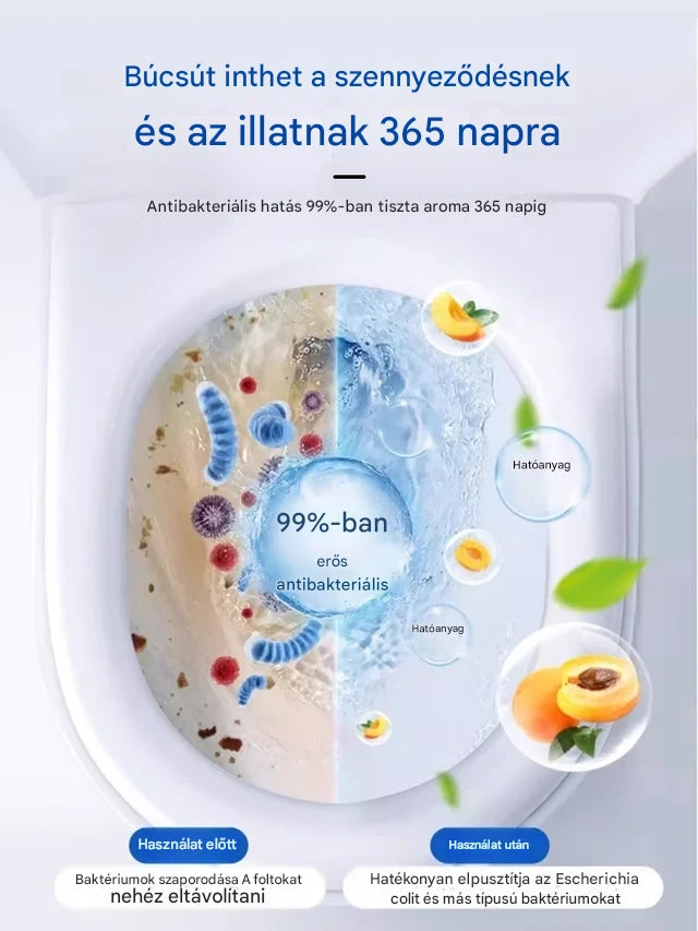 🌟【Vásárolj 3-at, kapj 3-at ingyen】 Erőteljes WC-tisztító hab