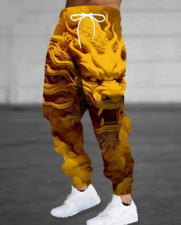 🔥【S-6XL】2025 nové módní pánské kalhoty s 3D digitálním potiskem 4089662