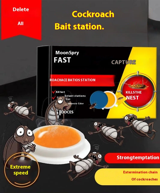 🔥【5 krabiček se 40 kapslemi】Silná gelová návnada na hubení švábů