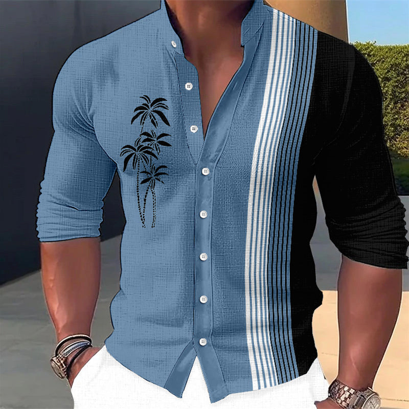 🔥🔥【S-6XL】🌴Nové styly pro jaro a léto 2025, pánské stylové ležérní bavlněné košile