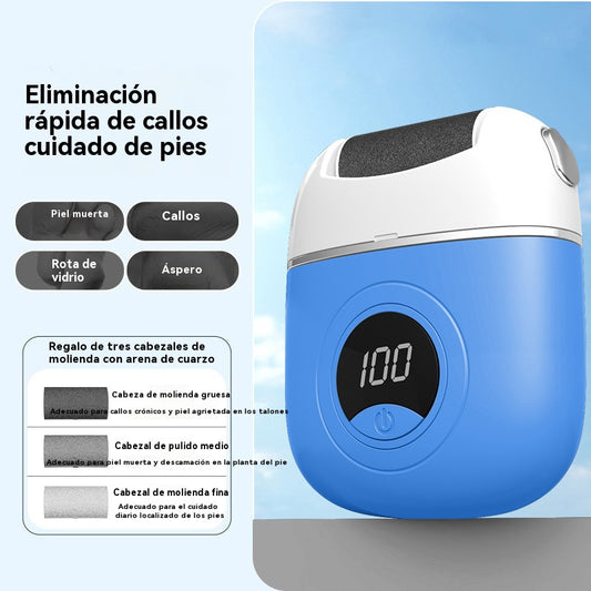 🦶🛁✨🔥Grandes ofertas🔥Nuevo rodillo eléctrico para pies, eliminación de piel muerta en los talones, rodillo eléctrico para pies para pedicura