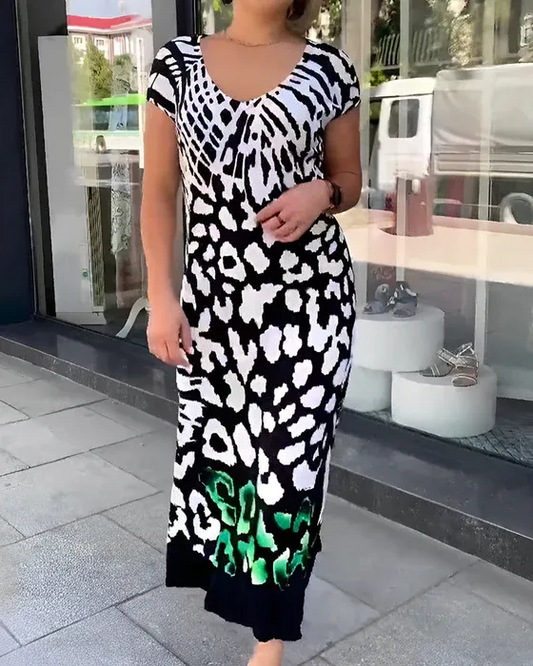 【S-5XL】🌼Nové módní šaty s kulatým výstřihem z roku 2025