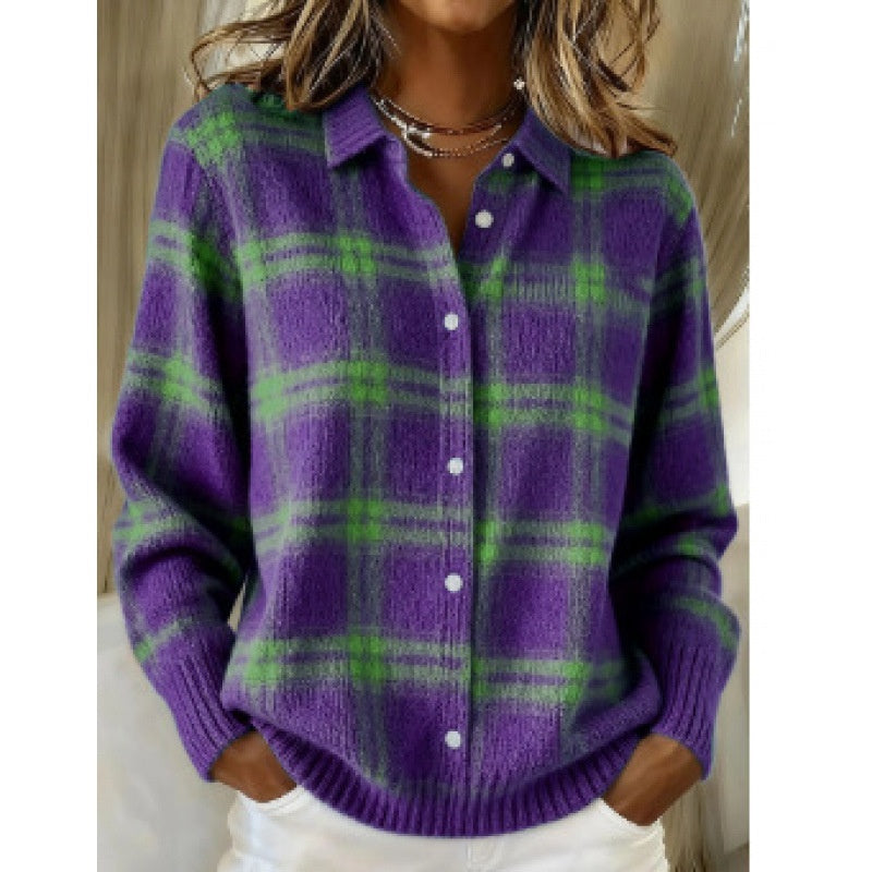 🔥⛄Popust -50%🔥【S-5XL】Nova pletena majica s printom i samostojećim ovratnikom za jesen/zimu, visokokvalitetni print ✅️Plaćanje pouzećem