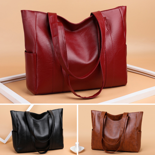 ✨👜【50% sleva🔥】【Velká kapacita】Dámská taška přes rameno z měkké kůže, novinka roku 2025.