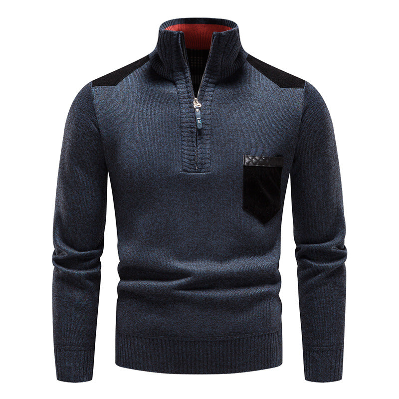 🐏Descuento -49%🔥【M-3XL】Suéter casual con cremallera para hombre otoño/invierno