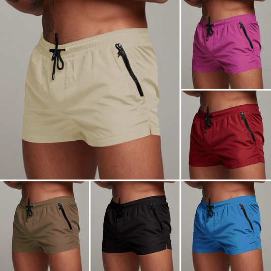 🌴🏊【Kupte 1 a dostanete 1 zdarma🔥】【S-3XL】😍 Nové letní pánské plážové šortky na rok 2025, extra velikosti, rychleschnoucí plavky.