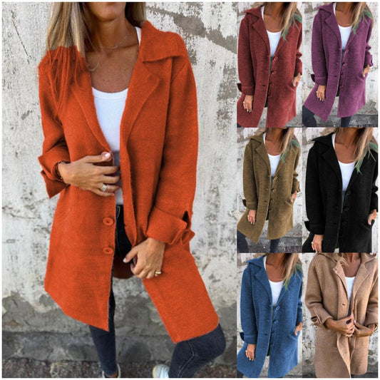 🔥Sleva -47%🔥【S-5XL】Nový dámský podzimní a zimní kardigan ✅Módní ✅Teplý ✅Pohodlný