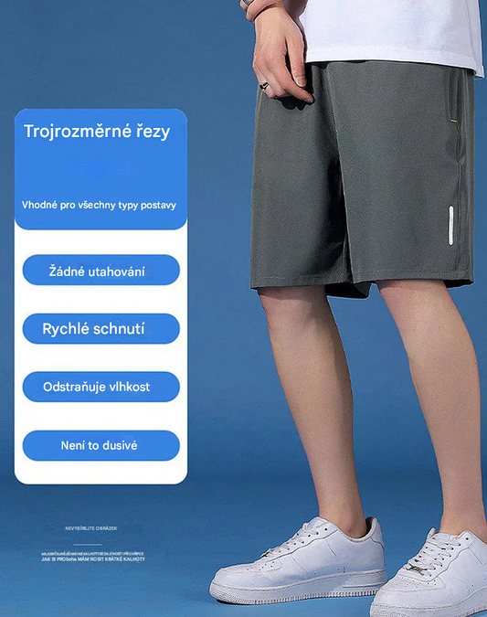 🔥🌊👖【Kupte 1 a získejte 1 zdarma🔥】【M-8XL】2025 pánské kraťasy pro volný čas, prodyšné, vysoká elasticita