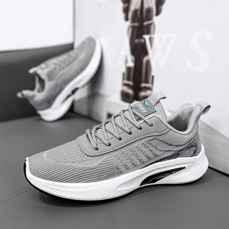 🙋♂️👟【Sleva 50 % ✨】【39–44】Pánské sportovní volnočasové boty z prodyšné síťoviny, s odpružením a efektem zvýšení výšky