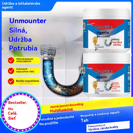 【Kupte 1, získejte 1 zdarma】 Výkonný nástroj pro odstraňování ucpání potrubí | Snadno odstraňuje olejové skvrny, ucpání toalety a kuchyně! Deodoruje jedním tahem
