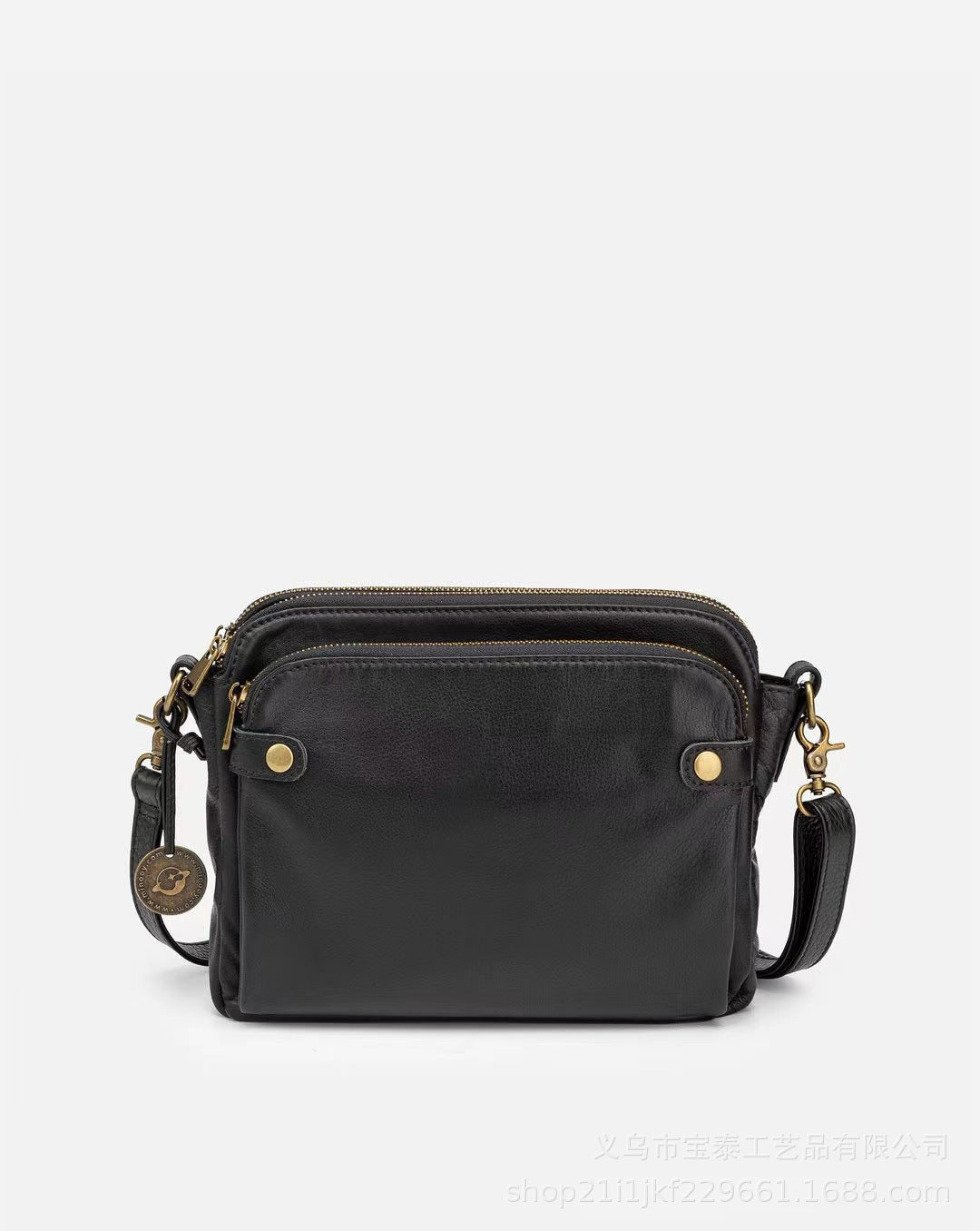 👜💃【Reducere 50% 🔥】【Capacitate mare 😍】👝💕Geantă vintage din piele pentru femei, cu capacitate mare, structură în trei straturi, piele rezistentă la uzură