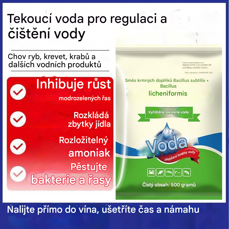 🐟【Kupte 1 a získejte 1 zdarma 🔥🔥】Prémiový prášek pro jezírka 🌊 Čistič vody a kontrola řas
