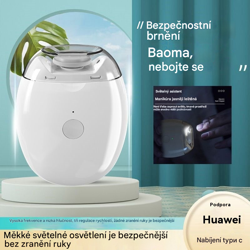 💅 Kupte 1 a získejte 1 zdarma ✨ Automatický pilník na nehty 1, bezpečná a šetrná péče o nehty 👶🔧