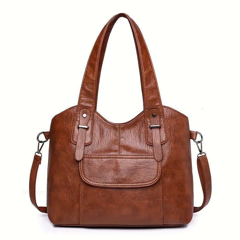 👜👛【50% sleva 🔥】👜 Nová dámská velkokapacitní taška z pravé hovězí kůže 2025, velkokapacitní taška přes rameno