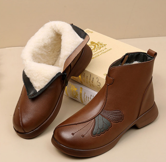 👢Sleva -47%🔥【35-40】Zimní krátké bavlněné boty s fleecovou podšívkou pro extra teplo