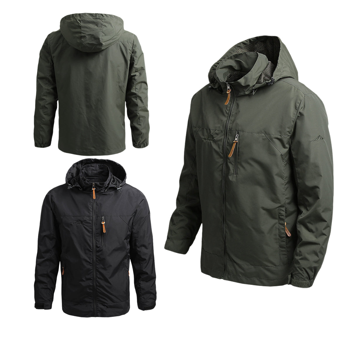 🔥👍😎【M-5XL】Muška ležerna vjetrootporna jakna s kapuljačom