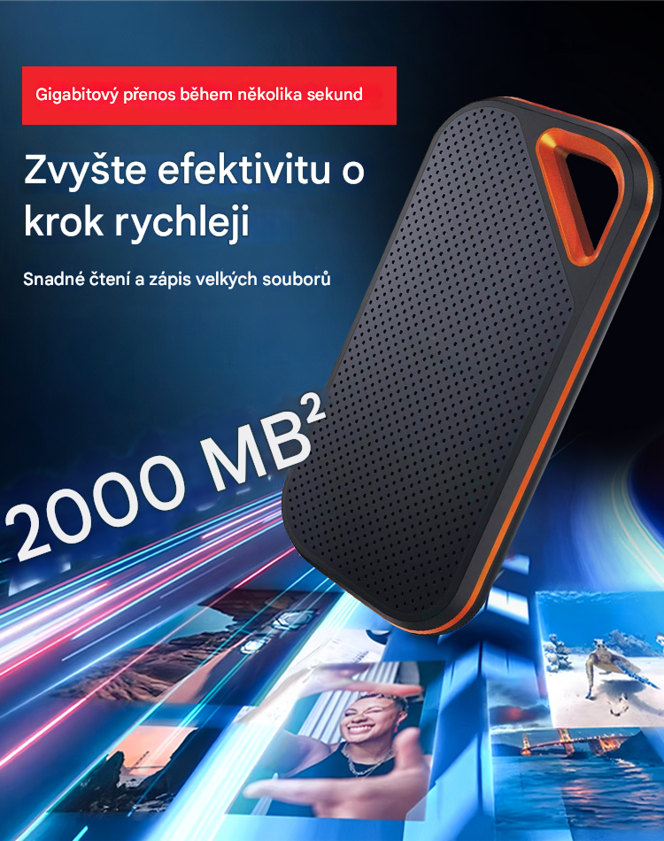 【Poslední den 🔥50% sleva】💥【32TB】 Vysokorychlostní mobilní pevný disk s velkou kapacitou