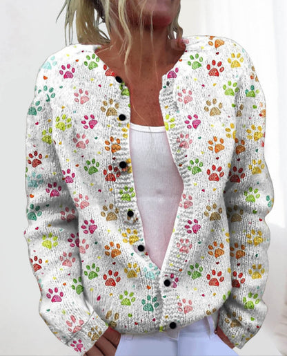 🌸【M-4XL】Teplý a pohodlný, ideální na podzim, Nový, módní a pohodlný dámský kardigan -4159056