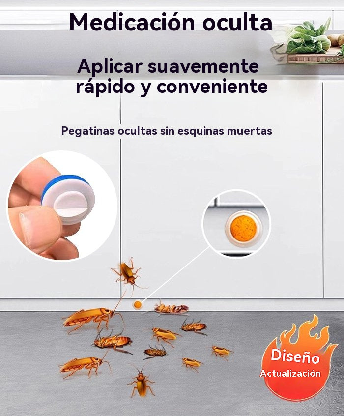 🔥【5 krabiček se 40 kapslemi】Silná gelová návnada na hubení švábů
