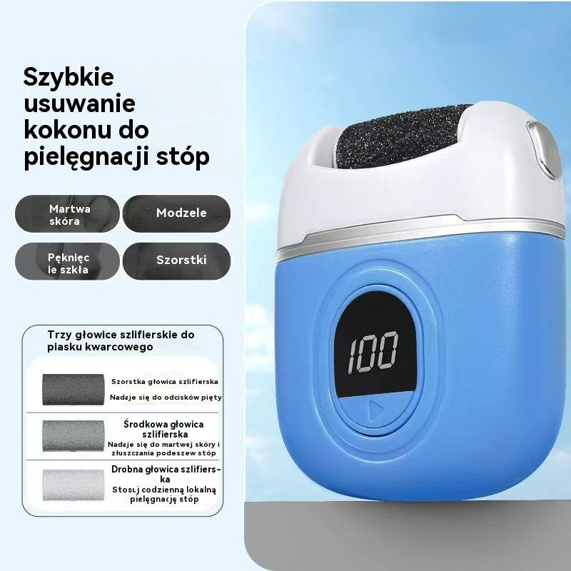 ✨Kup 1, otrzymaj drugi za darmo🦶🛁 Nowy elektryczny szlifier do stóp, usuwanie martwej skóry z paznokci, elektryczny szlifier do stóp do pedicure