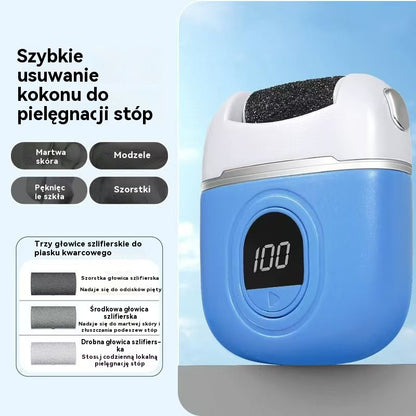 ✨Kup 1, otrzymaj drugi za darmo🦶🛁 Nowy elektryczny szlifier do stóp, usuwanie martwej skóry z paznokci, elektryczny szlifier do stóp do pedicure