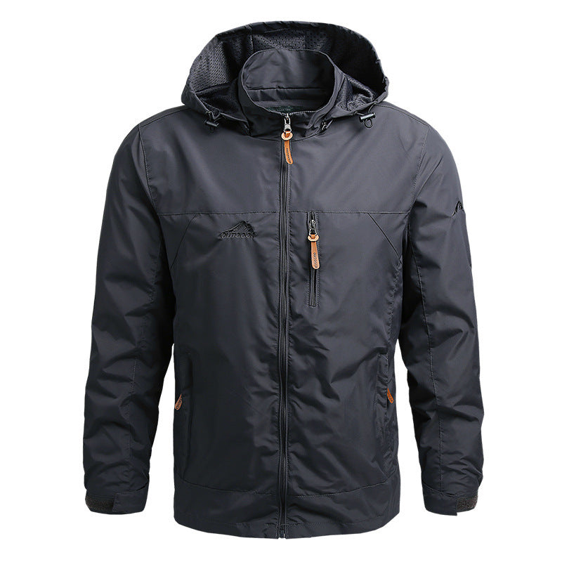 [M-5XL] Pánská outdoorová horolezecká bunda odolná proti větru a dešti
