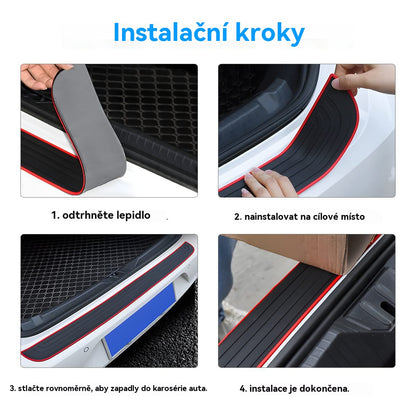 🚗🚗 Ochranné lišty do kufru/prahů, ochranné nálepky na auto, ochranné lišty proti kolizi a poškrábání