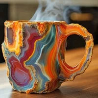 🥰✨[zdraví + blízkost přírodě] ☕křišťálový šálek kávy důlral
