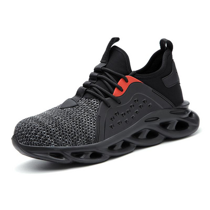 🚵‍♂️🔨【Reducere 50% 🔥】【39–48】👨‍🔧 Pantofi de protecție pentru bărbați, cu densitate mare, respirabili, rezistenți la impact și perforare, cu vârf din oțel și izolație