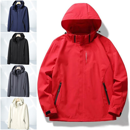 🔥Časově omezená sleva -46%🔥【M-5XL】Pánská nepromokavá a větruodolná bunda 3 v 1 s kapucí