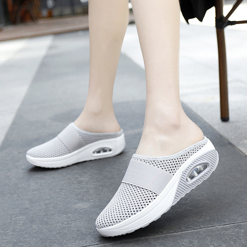 🎀👟【Reducere 50% 🔥】【35–43】✨ Noul model de pantofi 2025 cu pernă de aer și plasă respirabilă, moi și ventilați, disponibil în 8 culori