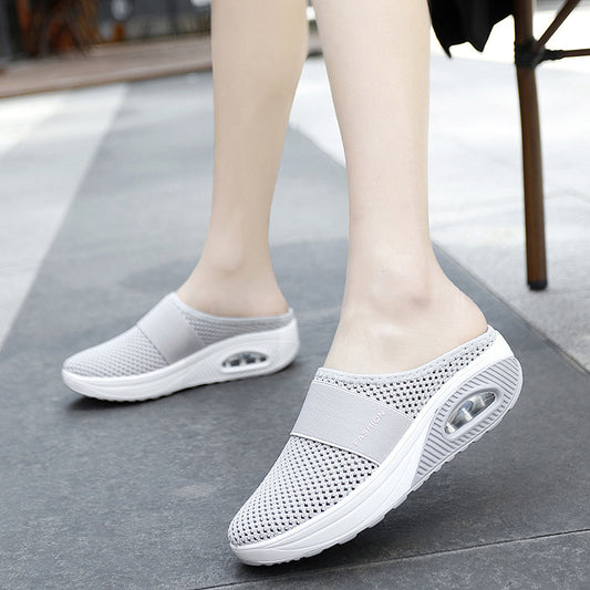 🎀👟【Reducere 50% 🔥】【35–43】✨ Noul model de pantofi 2025 cu pernă de aer și plasă respirabilă, moi și ventilați, disponibil în 8 culori