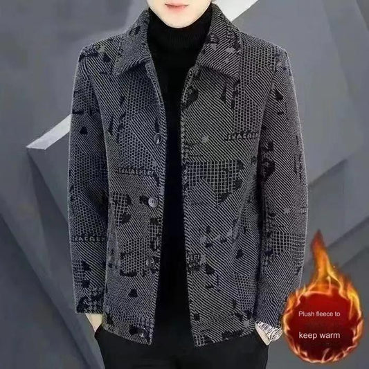 🔥🔥【M-5XL】 Špičková pánská teplá a výbušná vycpaná bunda