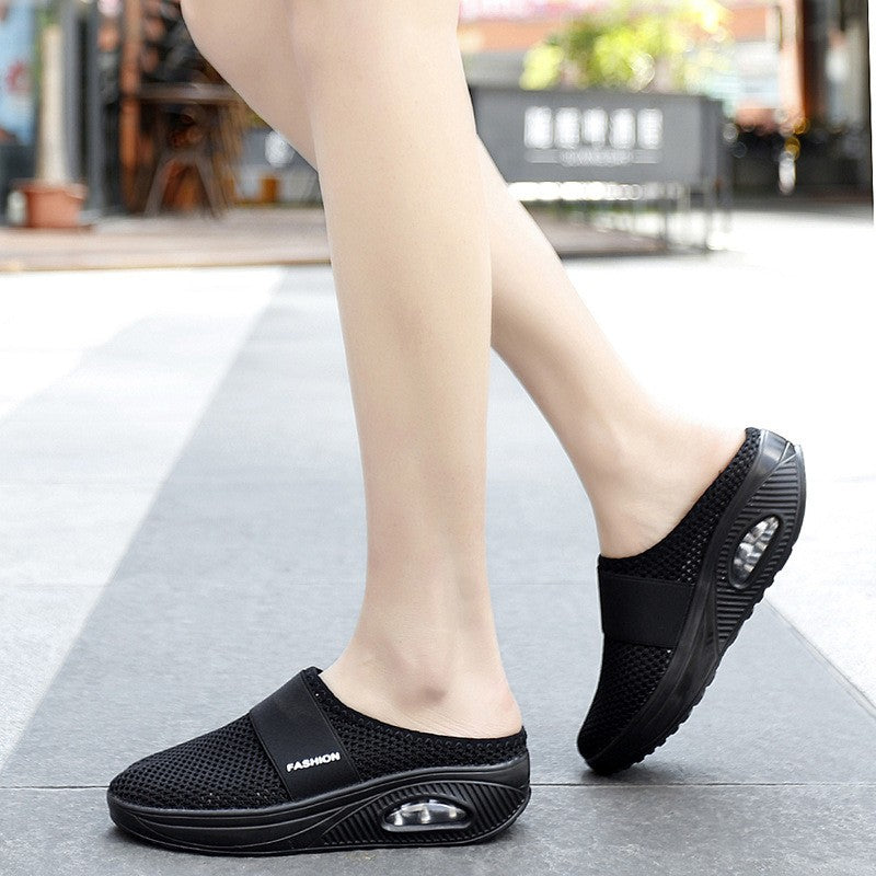 🎀👟【Reducere 50% 🔥】【35–43】✨ Noul model de pantofi 2025 cu pernă de aer și plasă respirabilă, moi și ventilați, disponibil în 8 culori