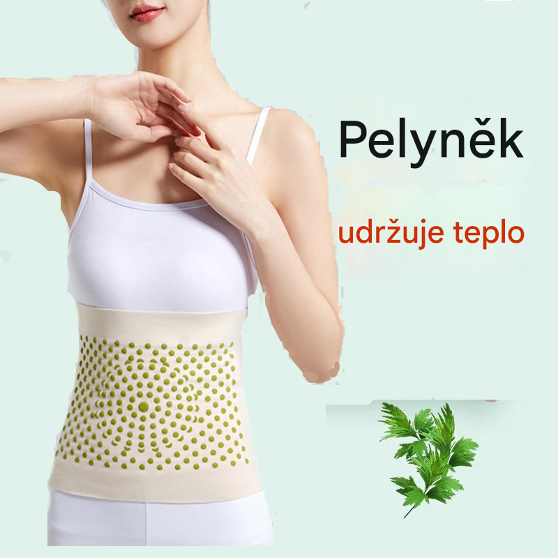 🔥Kupte 1 a dostanete 1 zdarma🔥【40-105KG】Hřejivý bederní pás z tkaniny Derong s pelyňkem, hřejivý, odolný vůči chladu, generuje teplo a je vhodný pro sportovní aktivity.