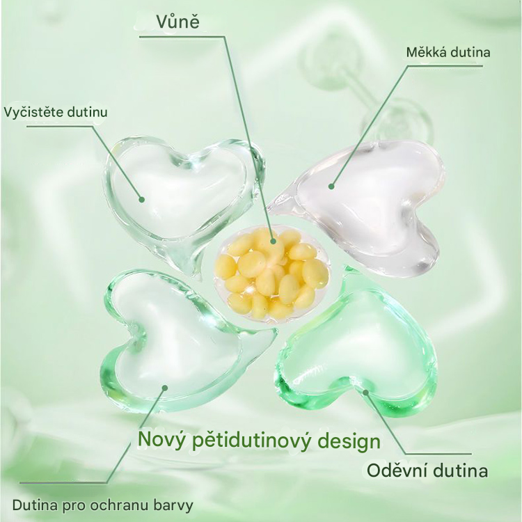 💖🧚‍♀️【-50% sleva🔥】【✨70 ks✨】💦Super velký kbelík vonných perliček na prádlo pět v jednom, dlouhotrvající vůně, výkonná dezinfekce