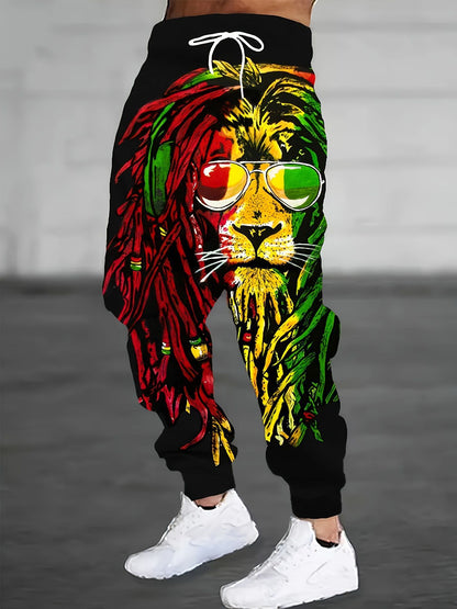 🔥【S-6XL】2025 nové módní pánské kalhoty s 3D digitálním potiskem 4089662