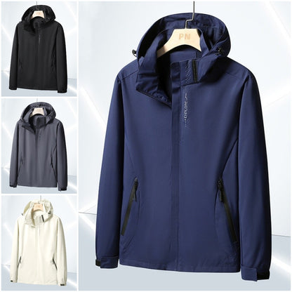 🔥Časově omezená sleva -46%🔥【M-5XL】Pánská nepromokavá a větruodolná bunda 3 v 1 s kapucí