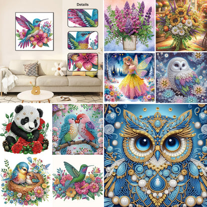 ✨【30см*30см】💥 Направи си сам ръчно изработена диамантена картина декоративен стикер за стена