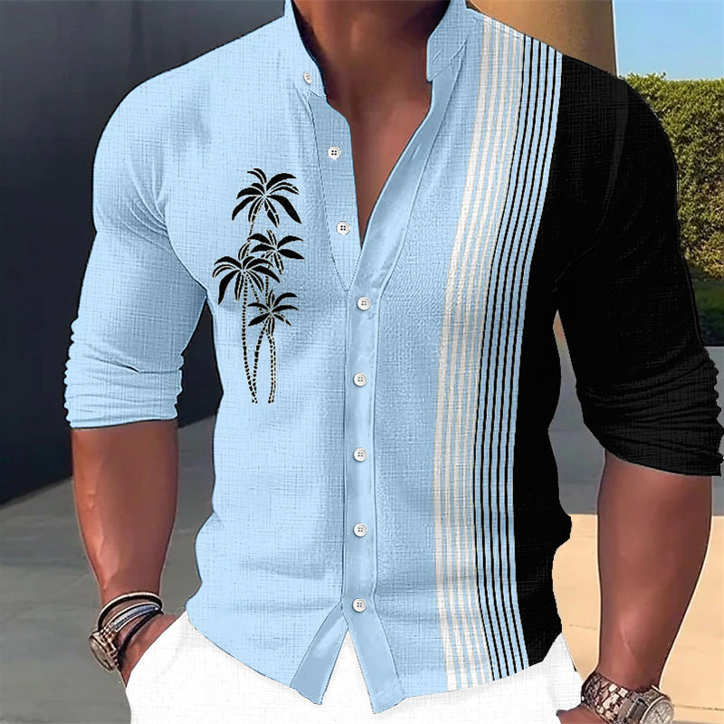🔥🔥【S-6XL】🌴Nové styly pro jaro a léto 2025, pánské stylové ležérní bavlněné košile