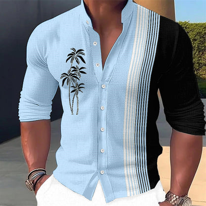 🔥🔥【S-6XL】🌴Nové styly pro jaro a léto 2025, pánské stylové ležérní bavlněné košile