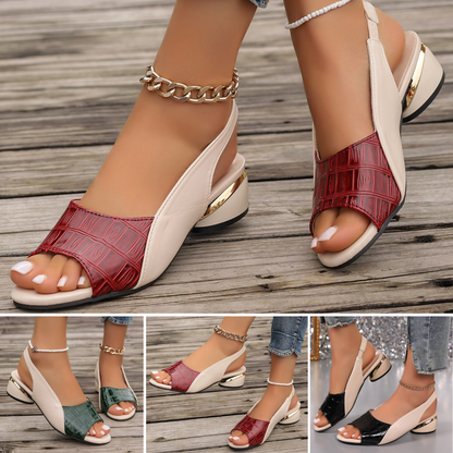 💖👡【50% sleva 🔥】【35-43】Letní dámské římské sandály Nový styl Otevřené sandály s vysokým podpatkem