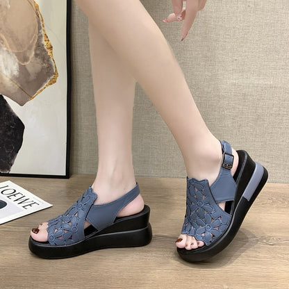 🔥【SLEVA 45 %】【Kupte 1, dostanete 1 zdarma】👡【35-42】 Nové letní dámské korekční sandály v retro stylu z roku 2025, měkká podrážka, bez unavených nohou při chůzi