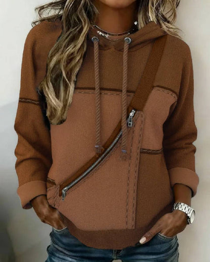 ✨✨ Plaćanje pouzećem ✅️【S-5XL】Ženska majica dugih rukava s patchwork printom