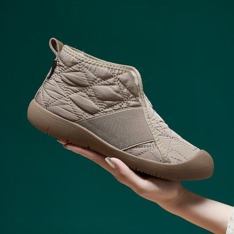 ✨👢【35-42】Нови, меки, удобни, топли и водоустойчиви дамски памучни обувки за есен и зима