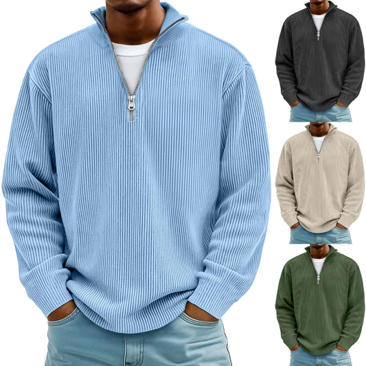 🔥【S-5XL】Nueva sudadera de hombre con cuello alto, otoño/invierno 2025