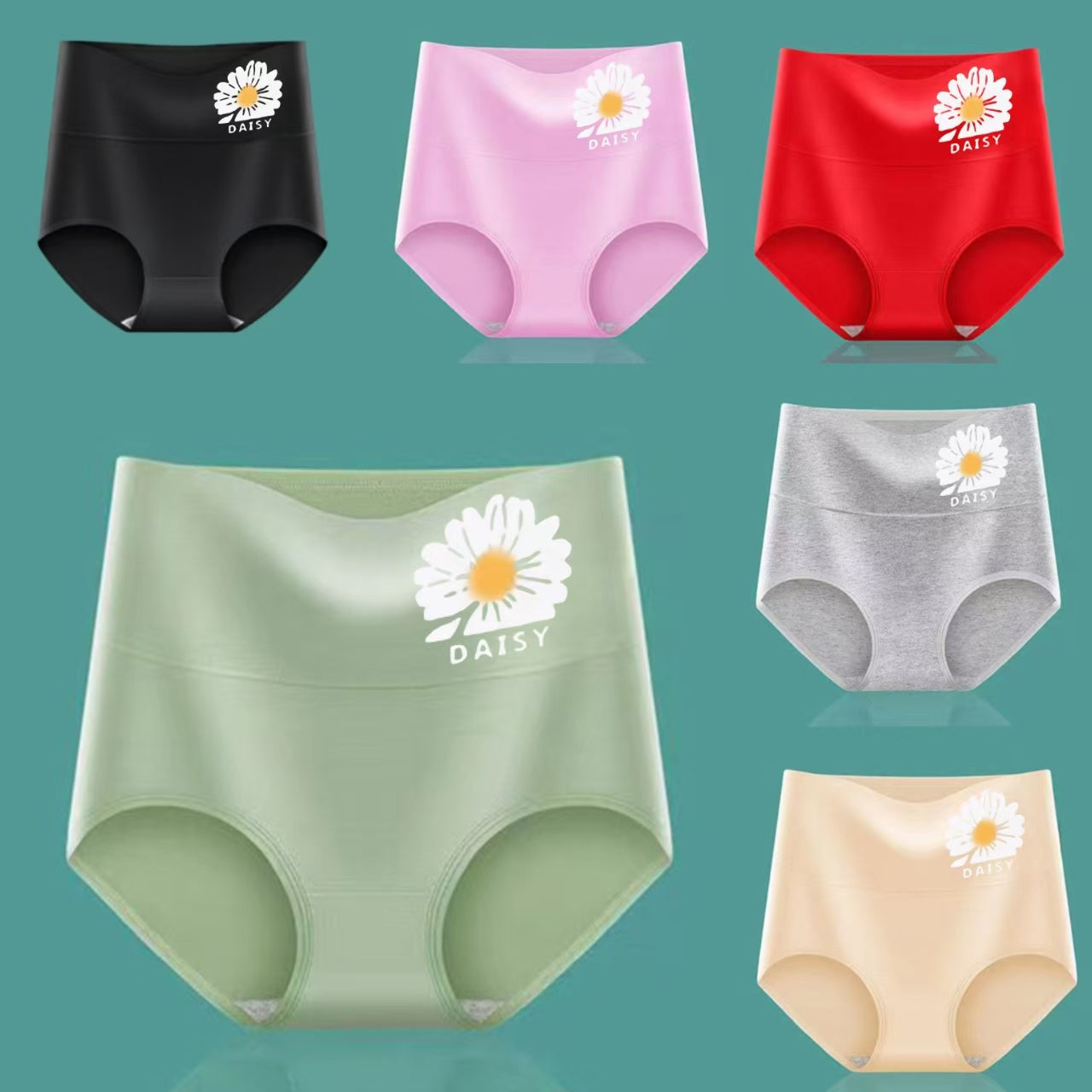 💖Poslední den sleva 50 % - 【Kupte 3, získejte 3 zdarma】Nadzvednutí hýždí s vysokým pasem z vysoce kvalitní bavlny✨️ （40-100 kg）-4130697